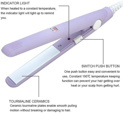 portable mini hair straightner