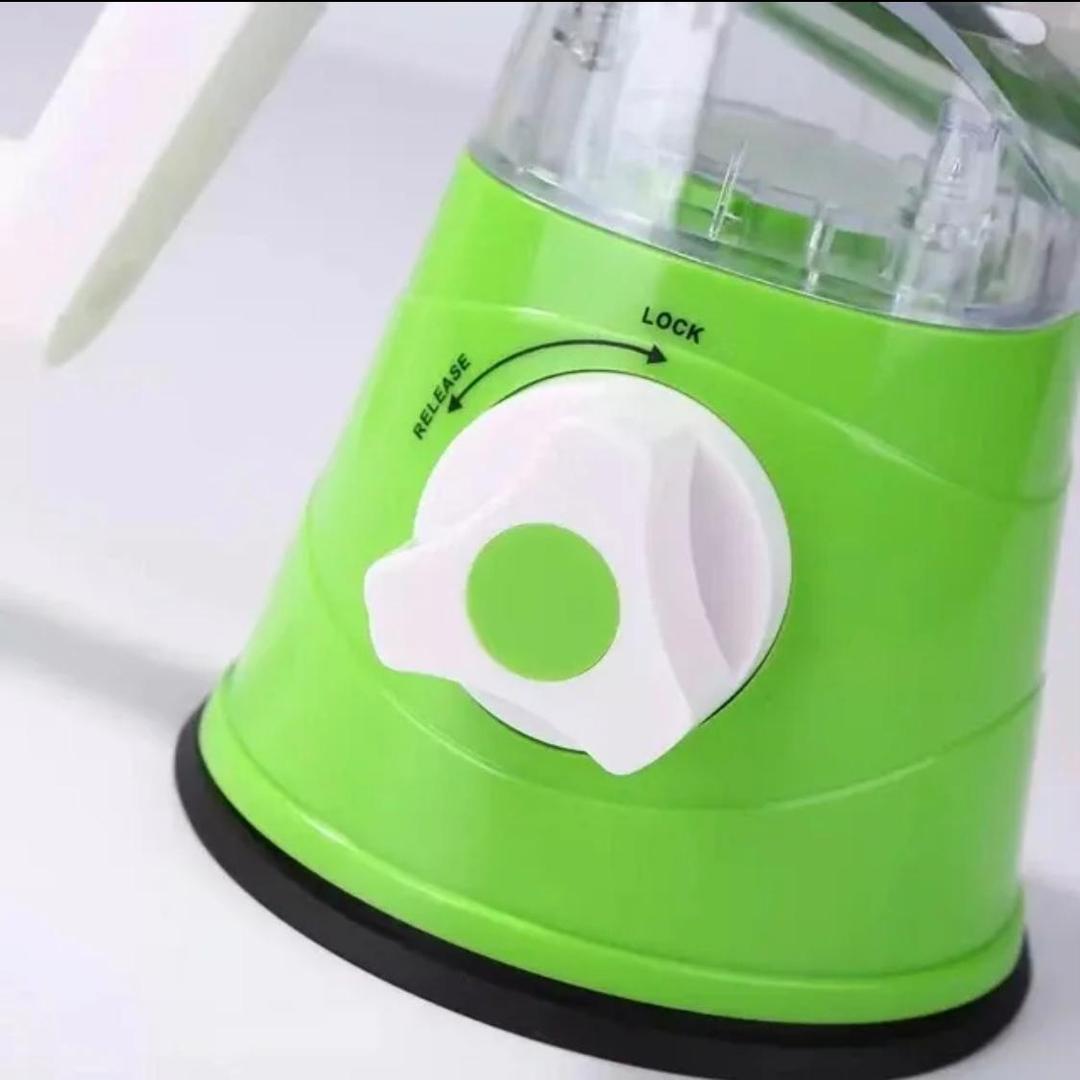 Multi-Functional Tabletop Drum Grater I Manual Vegetable Cutter Slicer & Grater | Chopper